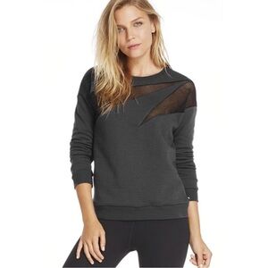 NWOT Fabletics Women's Agon Mesh Accent Pullover Top, sz Medium